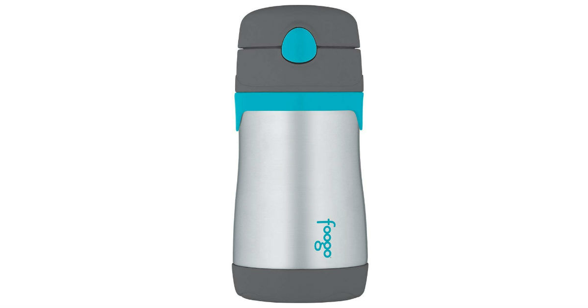 Thermos Foogo Stainless Steel Straw Bottle ONLY $8.79 (Reg. $17)