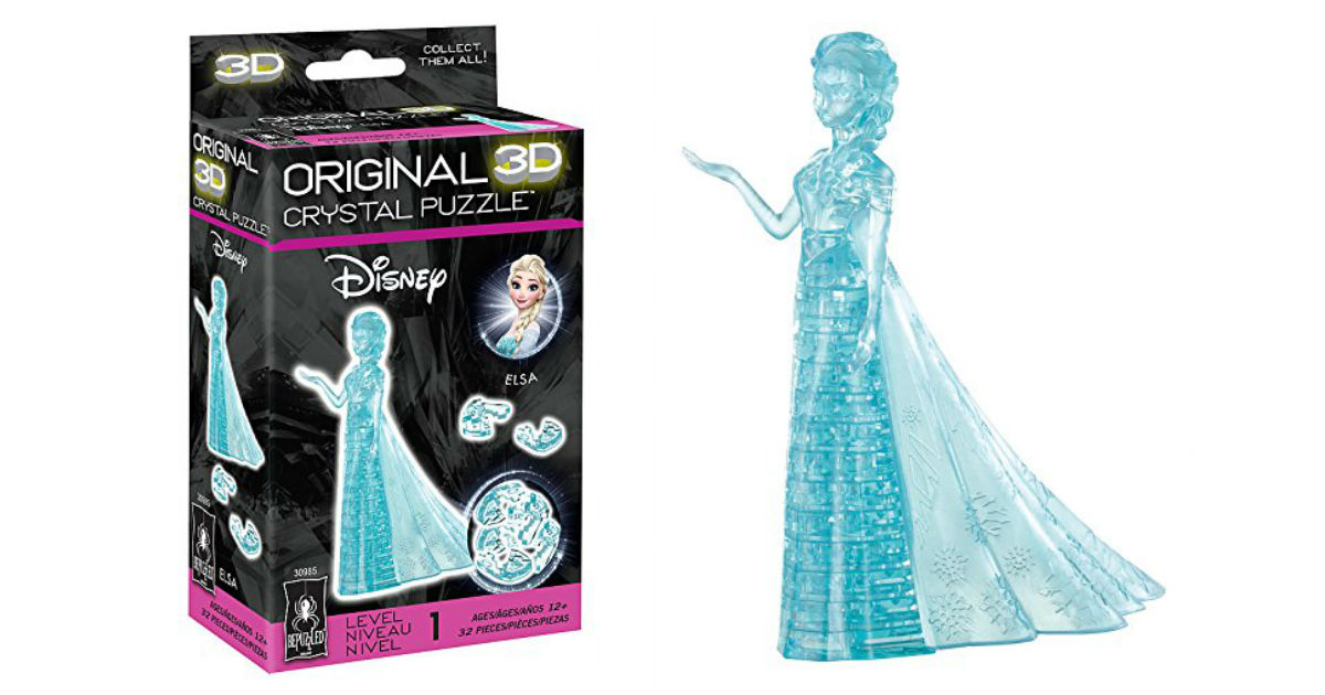 BePuzzled 3D Crystal Elsa Frozen Puzzle ONLY $5.83 (Reg. $16)