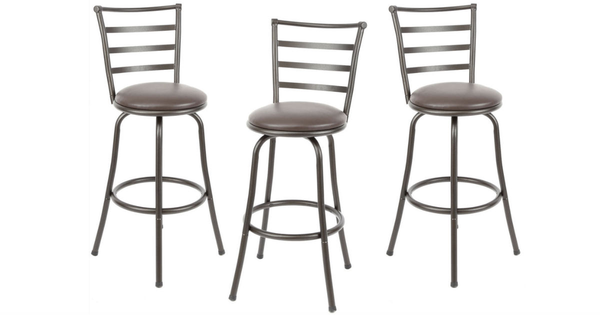 Mainstays 3-Piece Barstool Set ONLY $59 Shipped