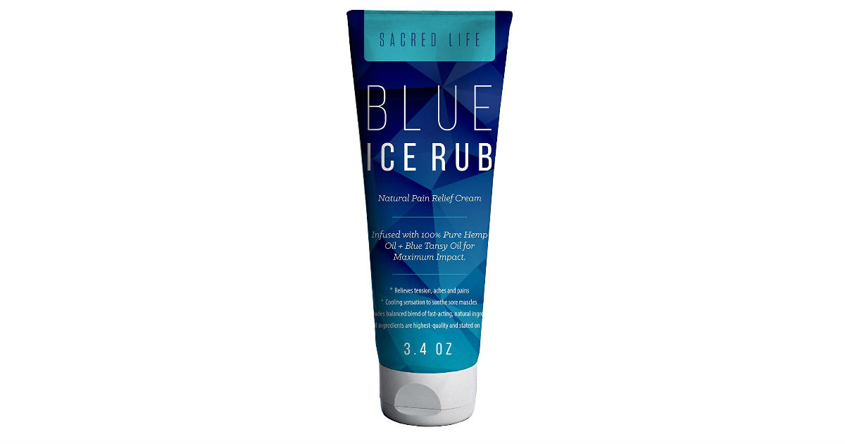 Blue Ice Pain Relief Cream ONLY $13.75 (Reg. $28.50)