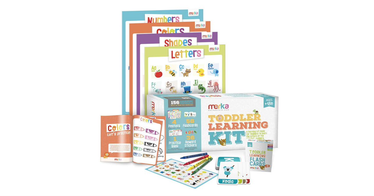 Merka Toddler Learning Kit ONLY $14.99 (Reg. $30)