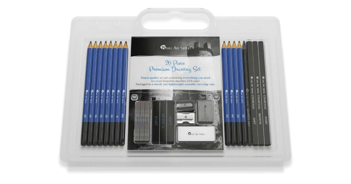 Castle Art Supplies 26-Piece ONLY $12.34 (Reg. $30)