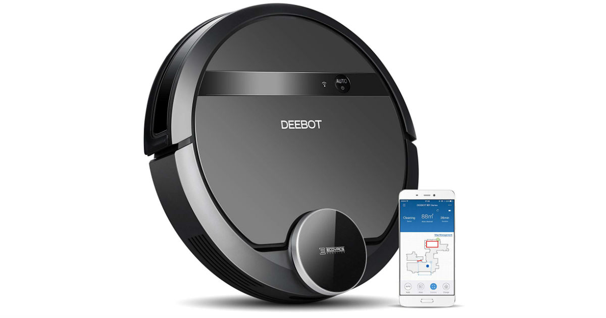 ECOVACS DEEBOT Robotic Vacuum ONLY $299.99 (Reg. $500)