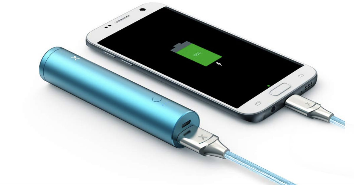 Mini Portable Charger with Flashlight ONLY $15.99 (Reg. $24)