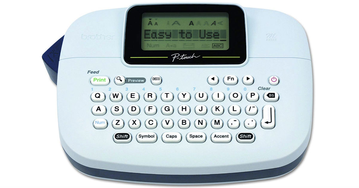 Brother P-Touch PT-M95 Label Maker ONLY $9.99 (Reg $25)