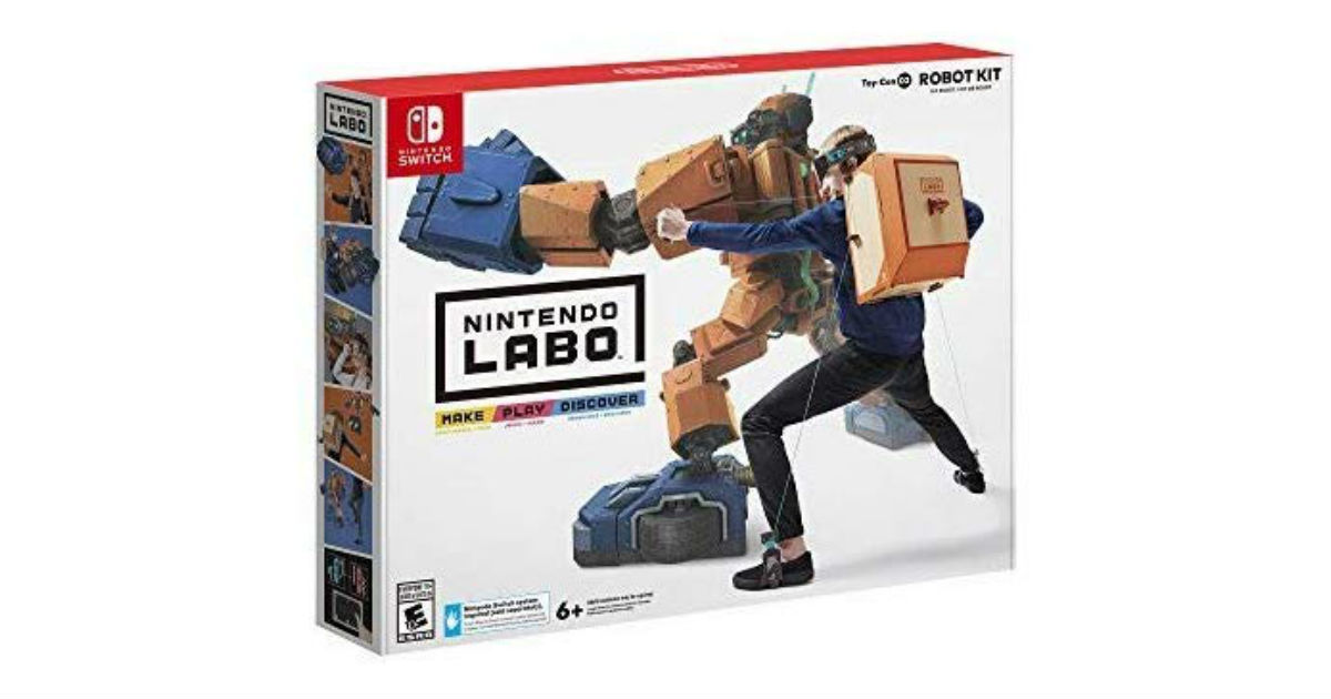 Nintendo Labo Robot Kit ONLY $39.99 (Reg. $60)