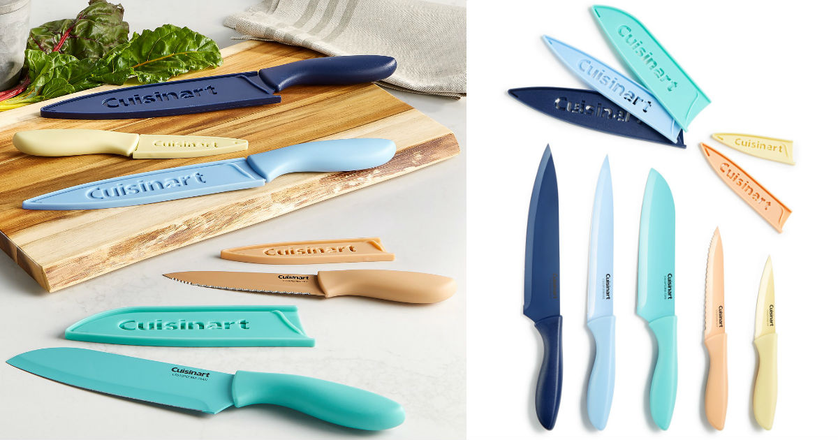 Cuisinart 10-Piece Ceramic Cutlery Set ONLY $13.93 (Reg $35)