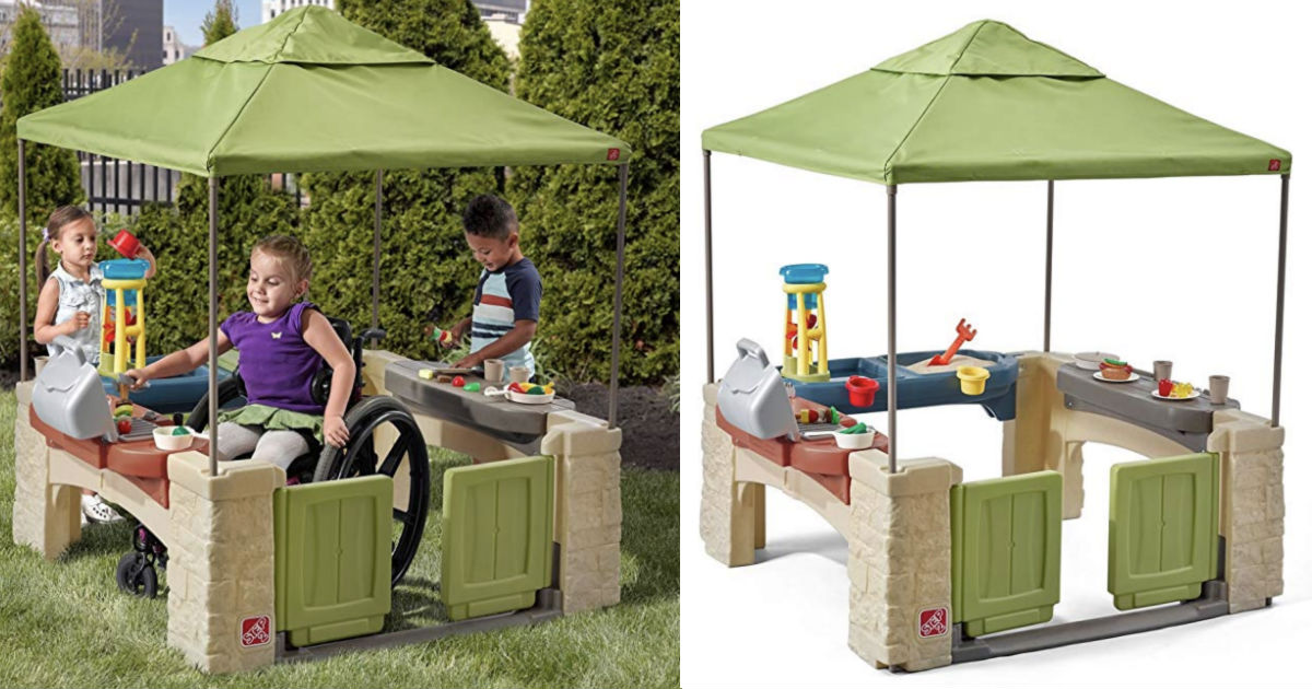 Step2 Playtime Patio with Canopy Playhouse ONLY 139.99 Shipped