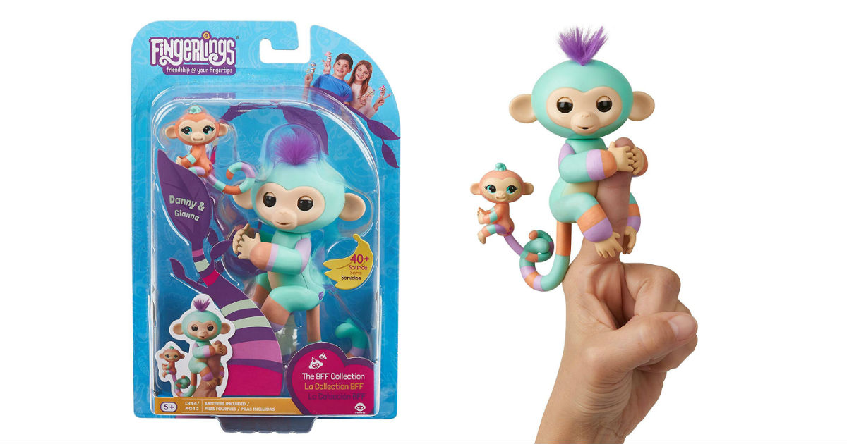 Fingerlings Baby Monkey &a...