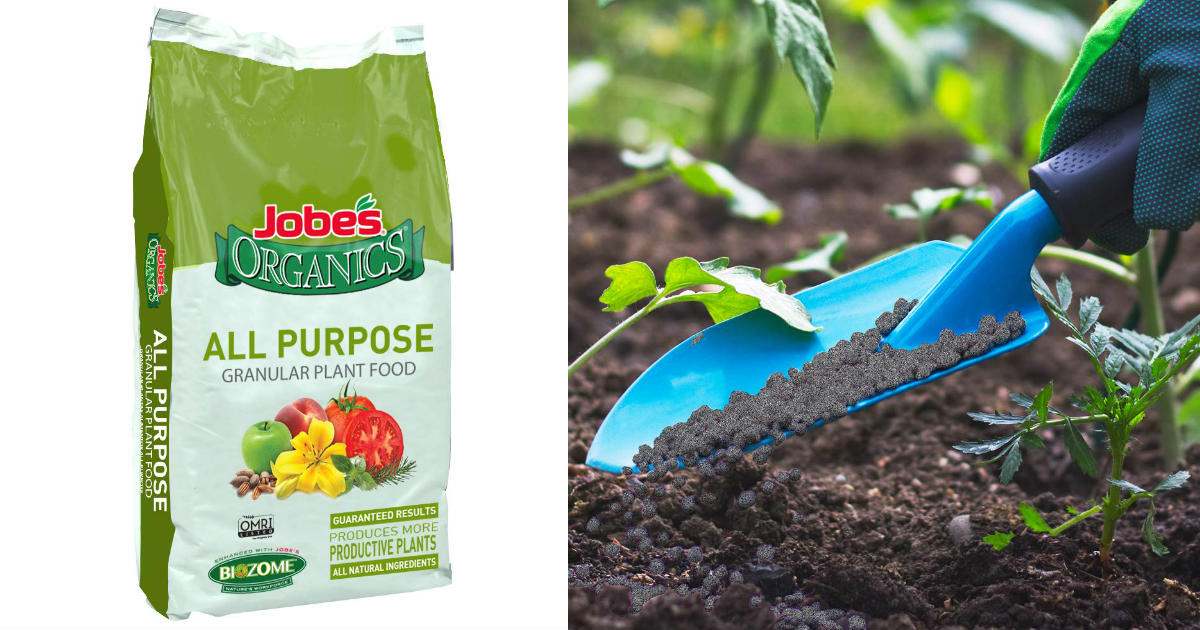 Jobe's Organics Granular Fertilizer ONLY $15.62 (Reg. $32)