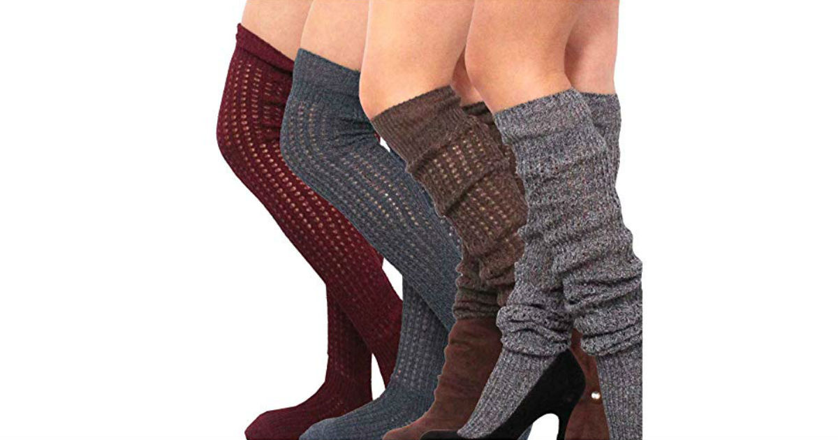 TeeHee Women's Over The Knee Socks ONLY $7.99 (Reg. $17)
