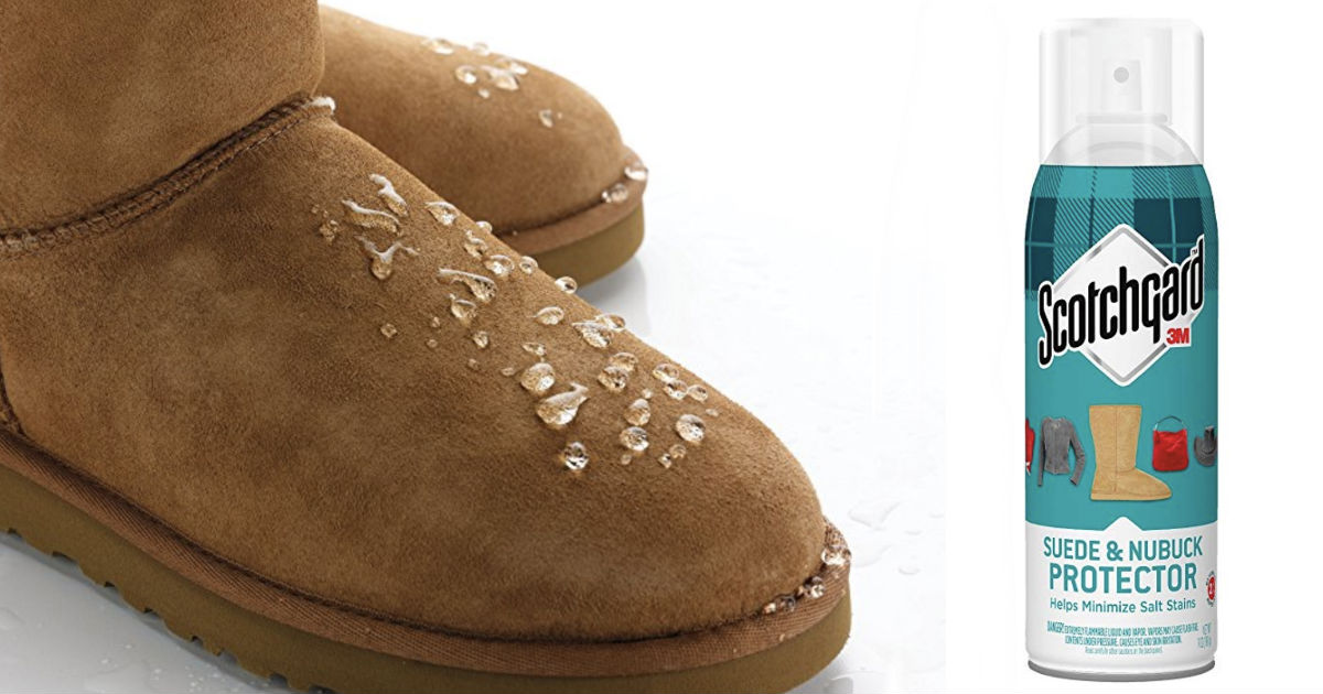 scotchgard for suede