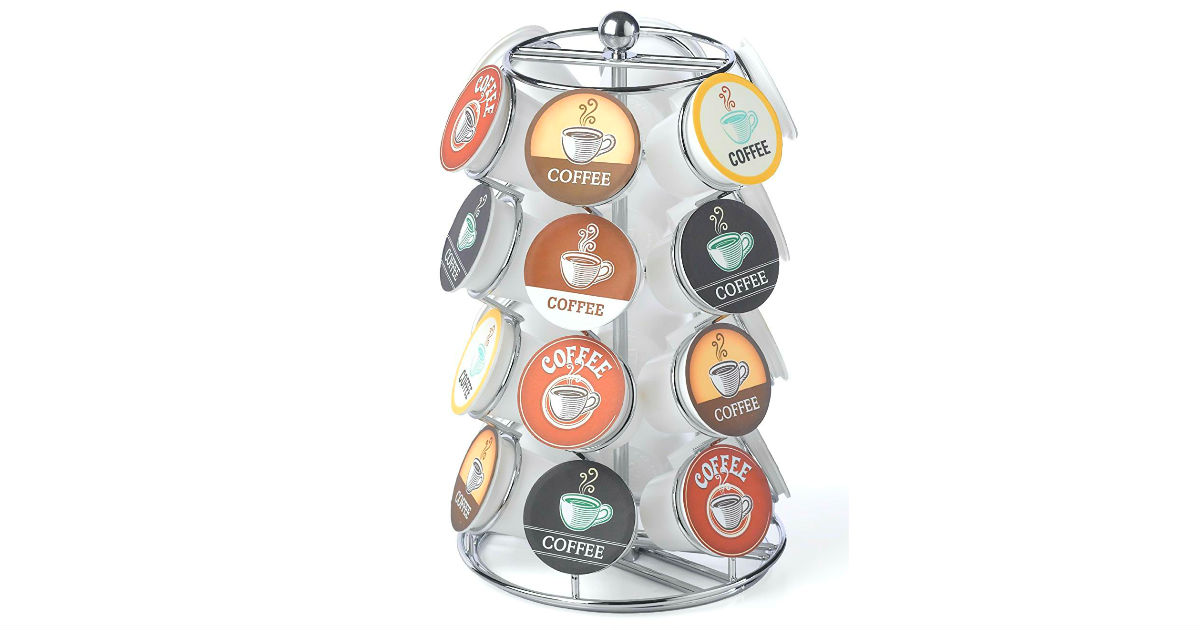 Nifty Coffee Pod Carousel ONLY 10.00 on Amazon (Reg. 20) Daily