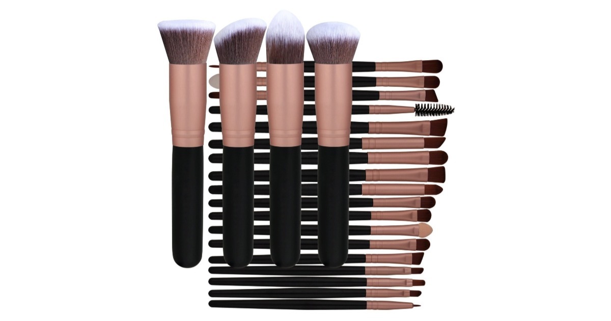 Professional 22-Piece Makeup Brush Set ONLY $8.39 on Amazon