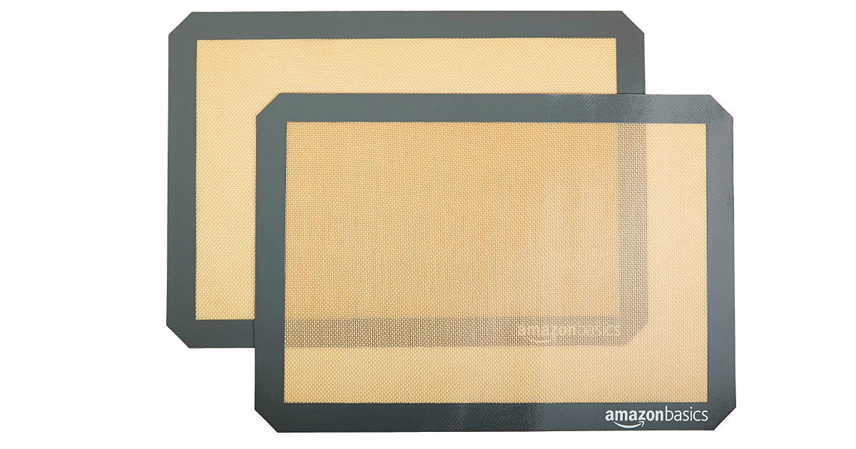 AmazonBasics Silicone Baking Mat 2-Pack ONLY $8.37 (Reg. $14)