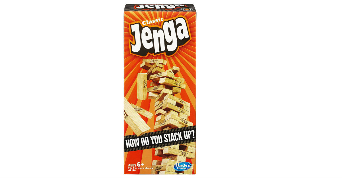 Jenga Classic Game ONLY $5.75 (Reg $13) at Target