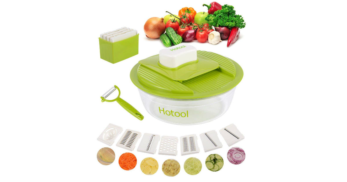 Hotool Mandoline Vegetable Slicer ONLY $6.99 on Amazon