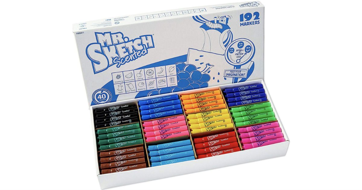 Mr. Sketch Scented Markers 192-ct ONLY $59.99 Shipped (Reg $200)