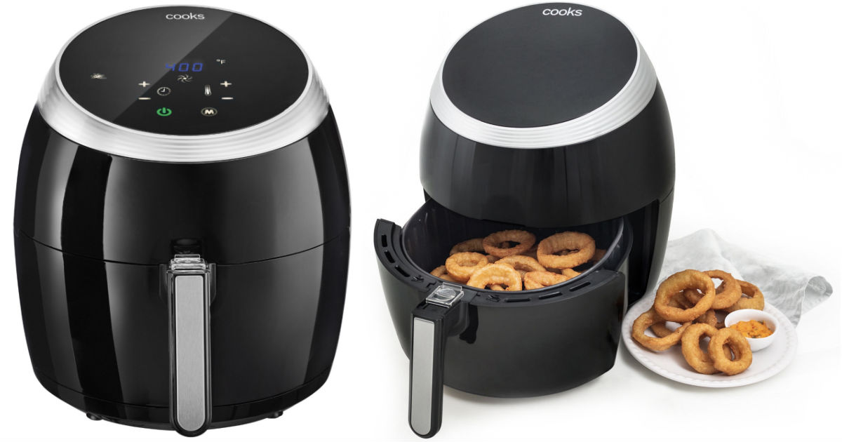 Cooks 5.3Quart Air Fryer ONLY 84.99 (Reg. 200) Daily Deals & Coupons