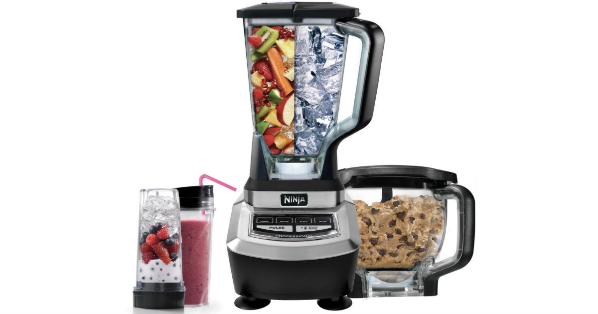 Ninja Supra Kitchen Blender System with Food Processor ONLY $99