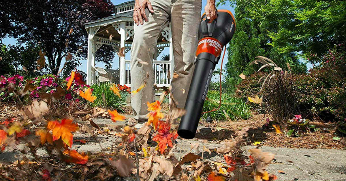 Worx Turbine Leaf Blower ONLY $29.98 (Reg. $60)