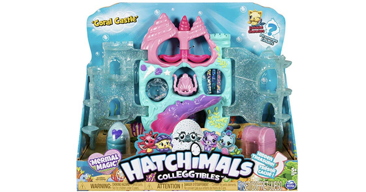 Hatchimals CollEGGtibles Coral Castle ONLY $15.99 (Reg $20)