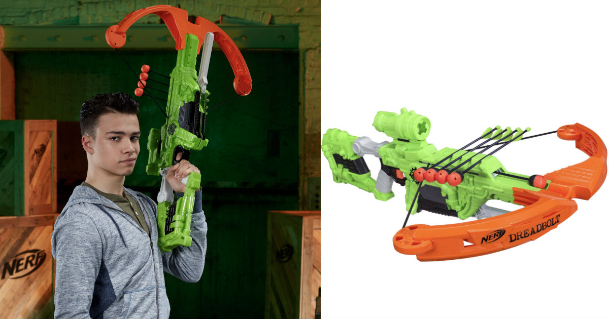 Nerf Zombie Strike Dreadbolt ONLY $19.98 (Reg $50)