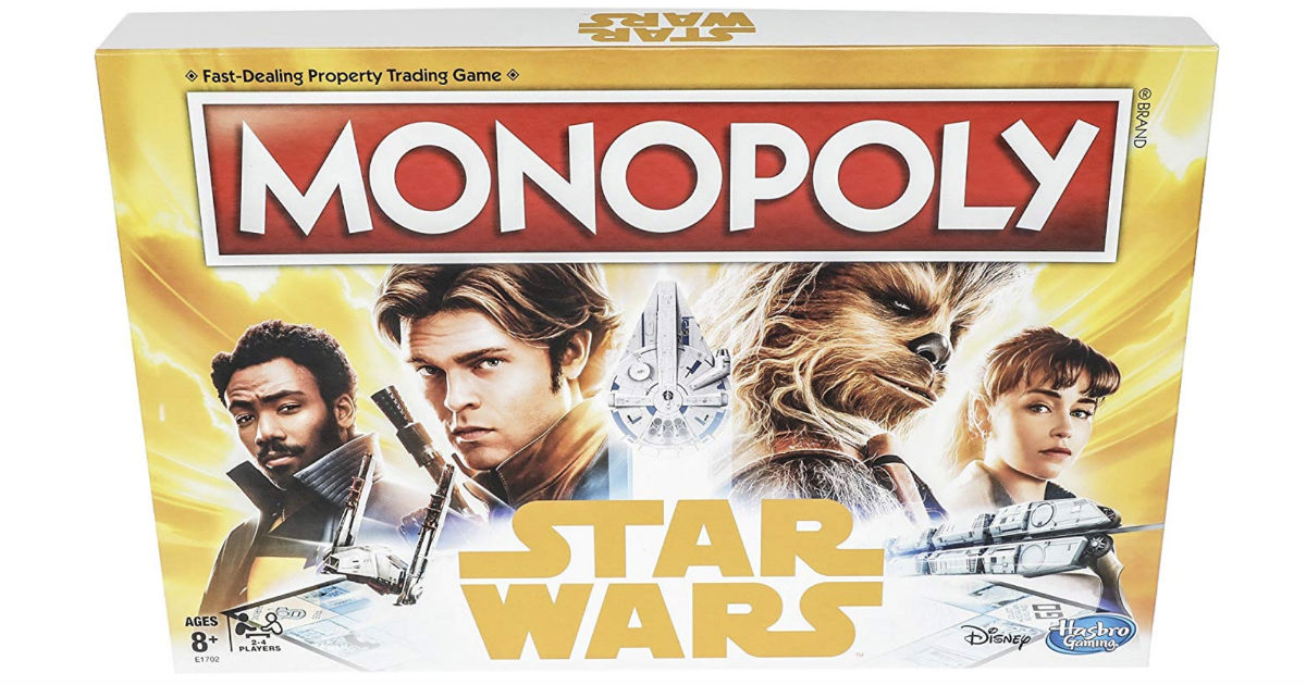 Monopoly Star Wars Edition Game ONLY $11.99 (Reg $20)