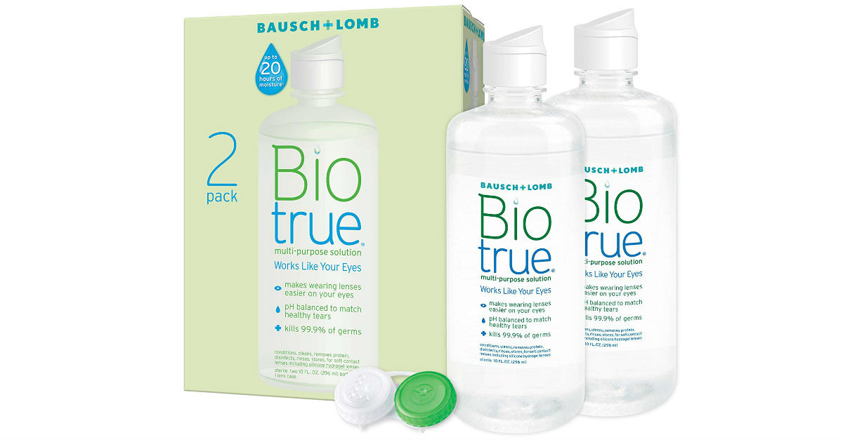 Biotrue Contact Lens Solution 2-Pack ONLY $10.18 Shipped