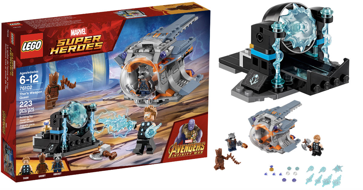 LEGO Super Heroes Weapon Quest Set ONLY $12.99 (Reg $20)