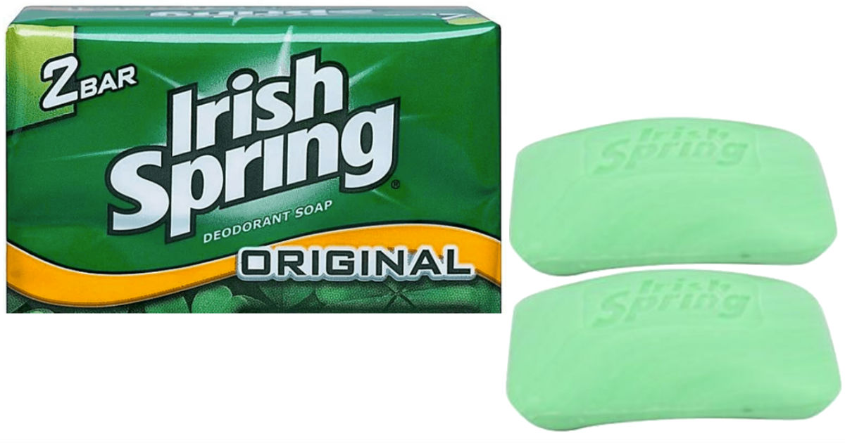 FREE Irish Spring Bar Soap 2-Pack at Walmart