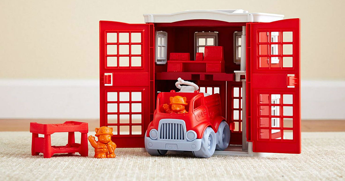 Green Toys Fire Station Playset ONLY $15.62 (Reg. $50)