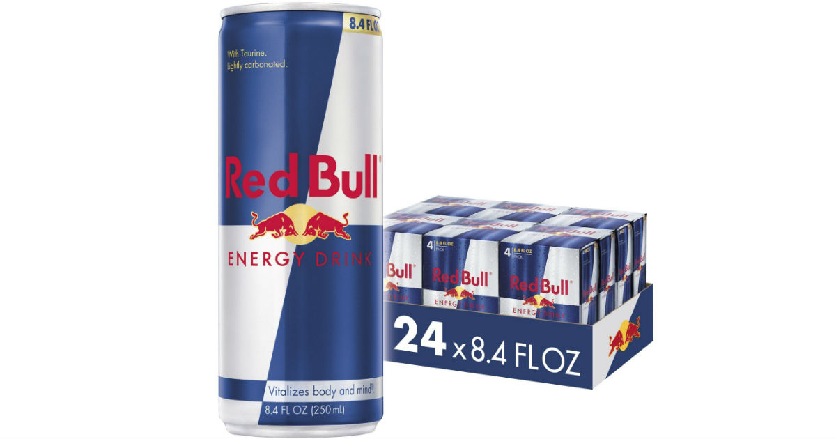 Red Bull Energy Drink 24 Pack Only $26.83 Shipped on Amazon