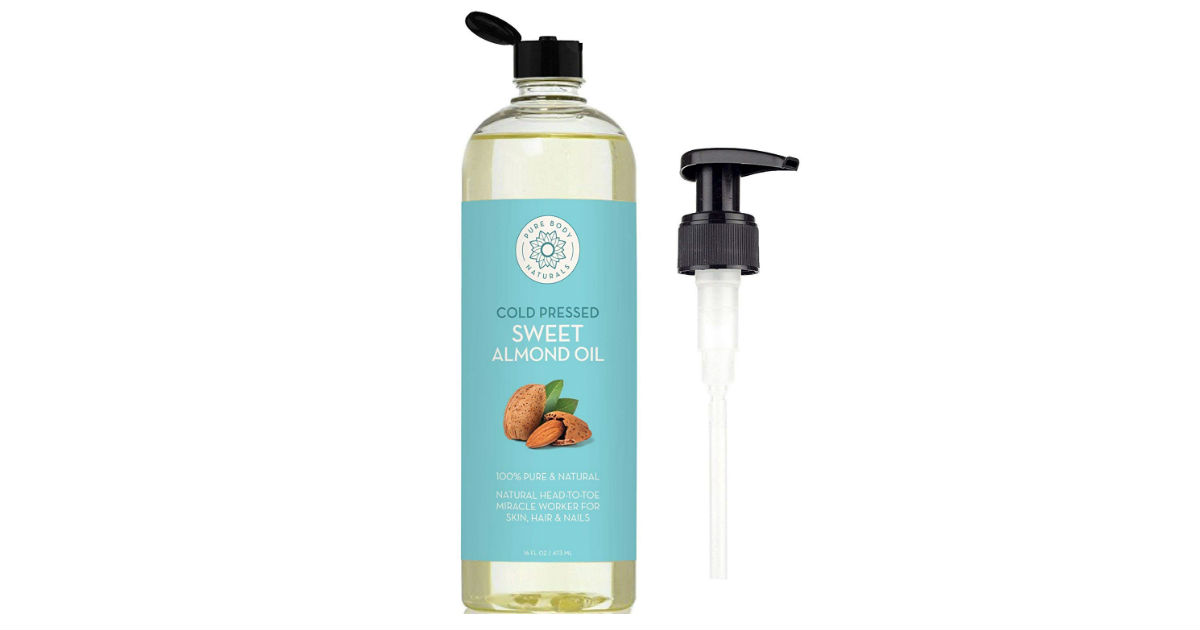 Sweet Almond Oil ONLY $8.95 (Reg. $21)