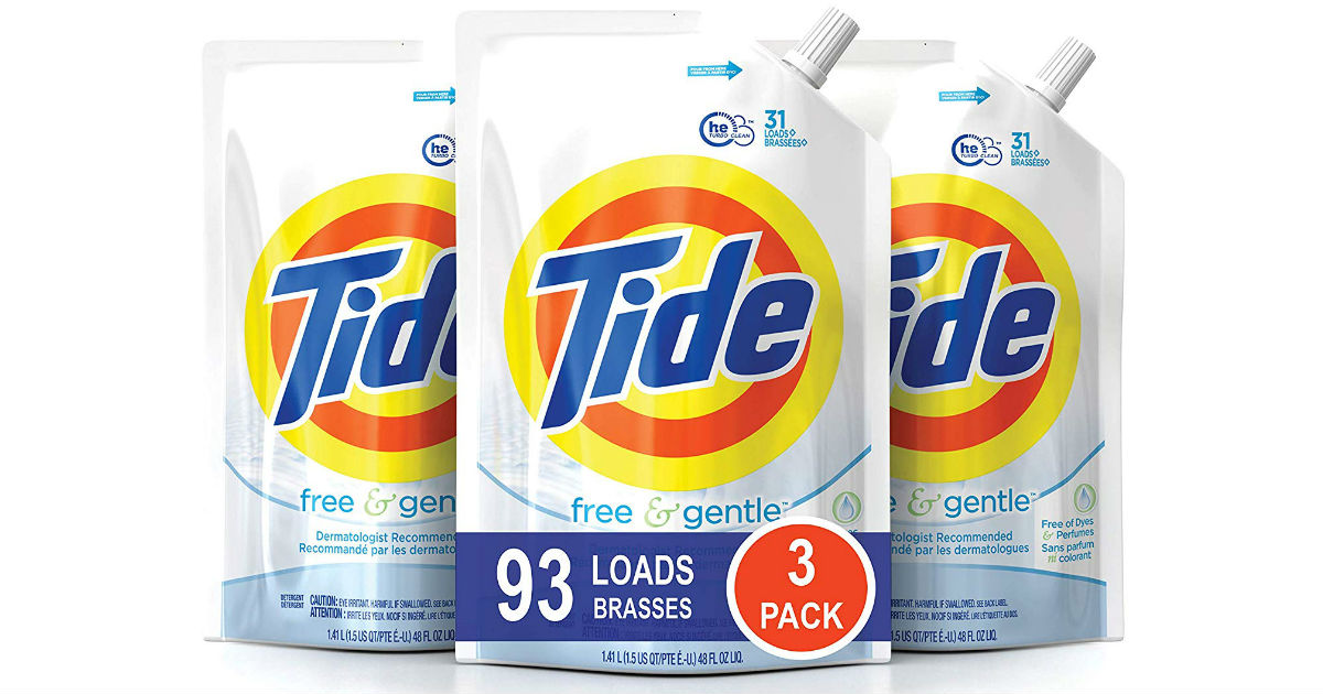 Tide Liquid Laundry Detergent 48oz 3-Pack ONLY $14.99 Shipped