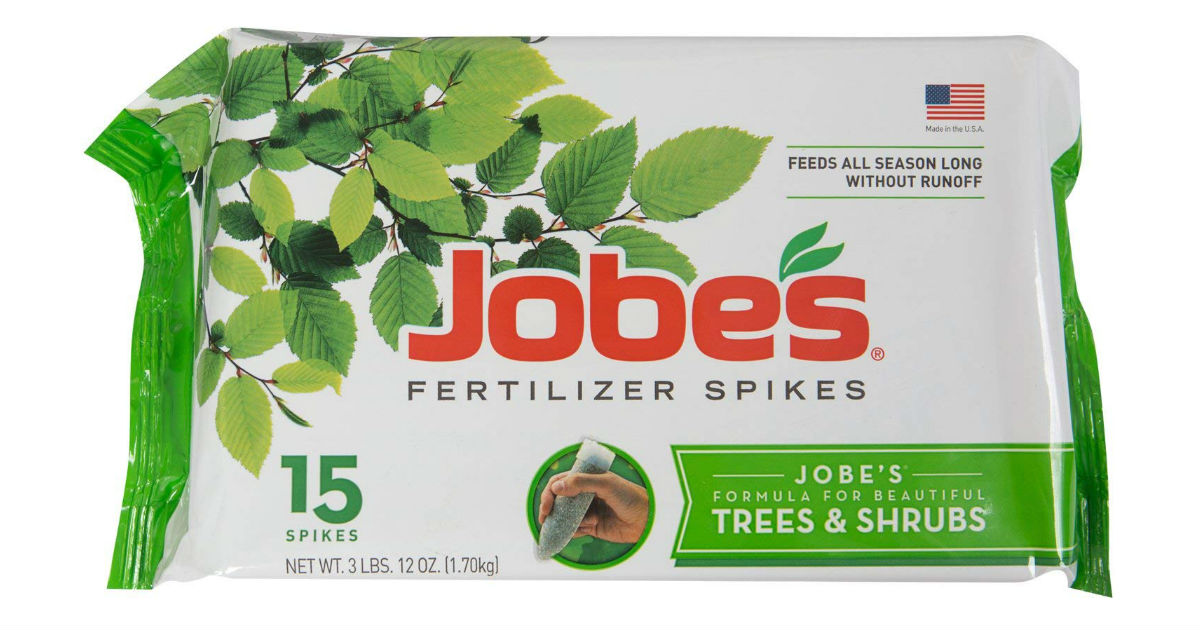 Jobe's Tree Fertilizer Spikes ONLY $6.28 (Reg. $18)