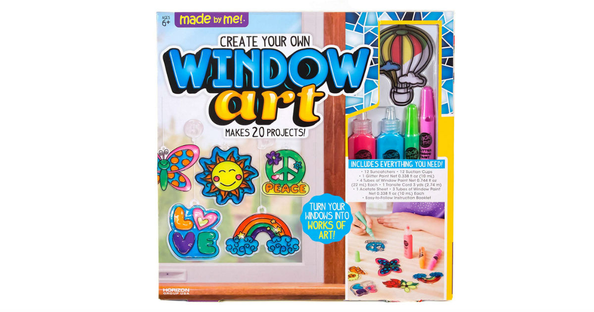 Made By Me Window Art ONLY $9.75 (Reg. $19)