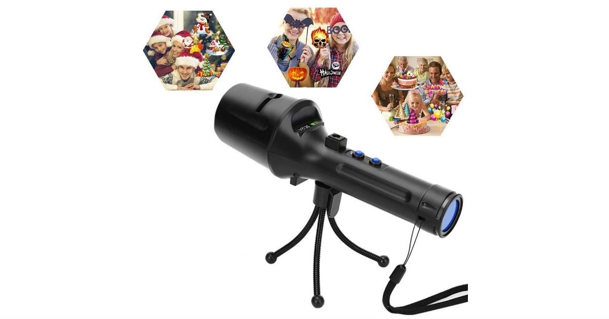 Kepeak Projector Flashlight ONLY $9.99 (Reg. $23)