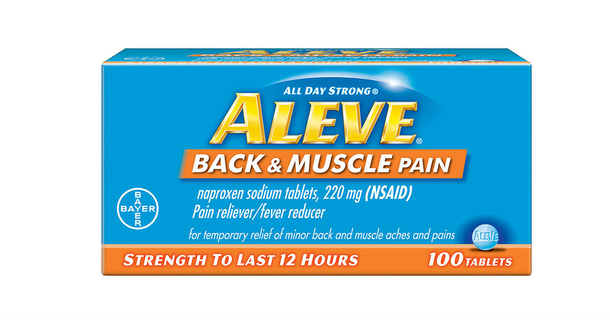 Aleve Back & Muscle Pain ONLY $0.59 at CVS (Reg. $8.79)