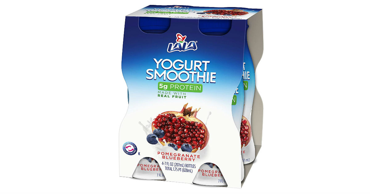 Lala Yogurt Smoothie 4-Pack Only $0.77 at Walmart (Reg. $2.52)
