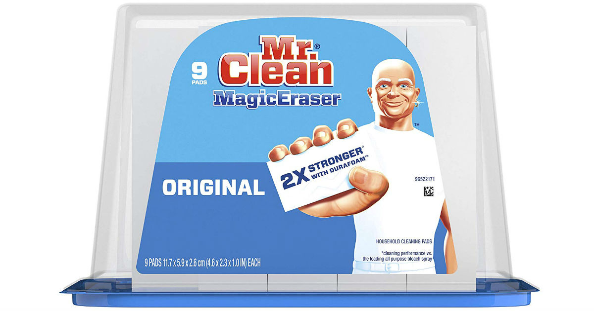 Mr. Clean Magic Eraser 9-ct ONLY $5.99 on Amazon