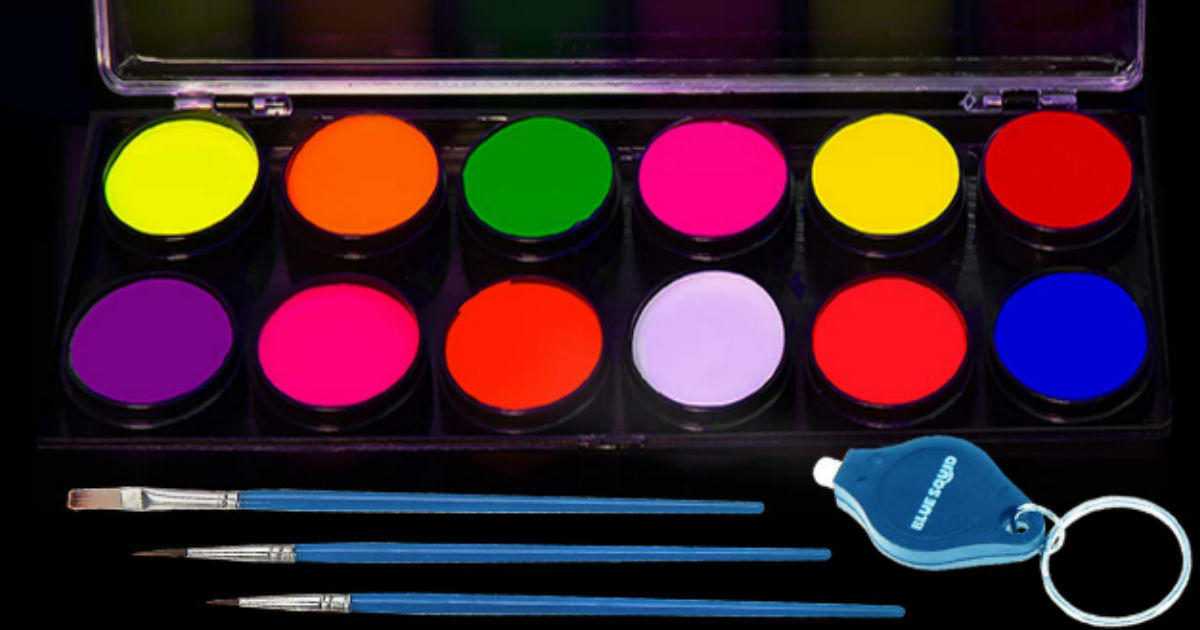 Glow in the Dark Face Paint ONLY $10.28 (Reg. $45)