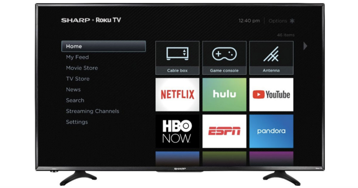 Sharp 43-In Roku 4K UHD Smart TV ONLY $249.99 Shipped (Reg $330)