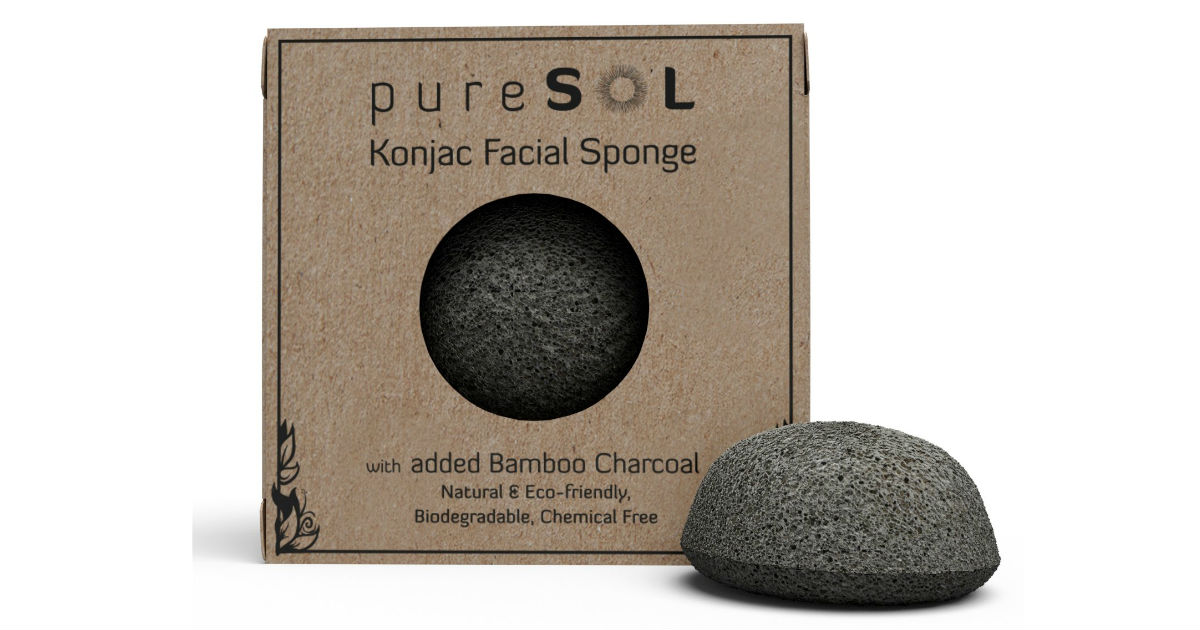 pureSOL Konjac Facial Sponge ONLY $6.80 (Reg. $16)