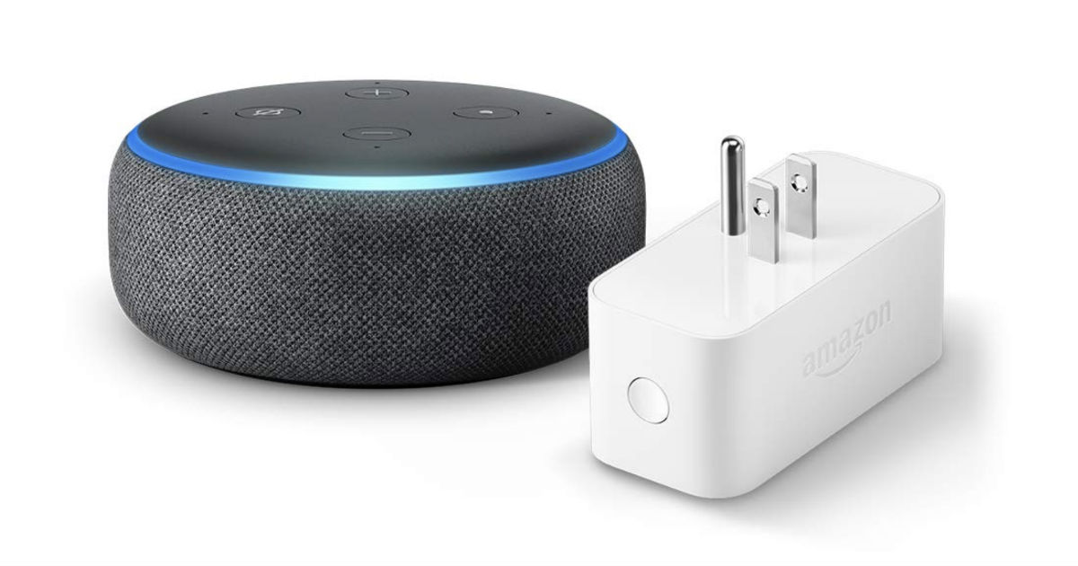 Echo Dot 3rd Gen bundle w/ Amazon Smart Plug 