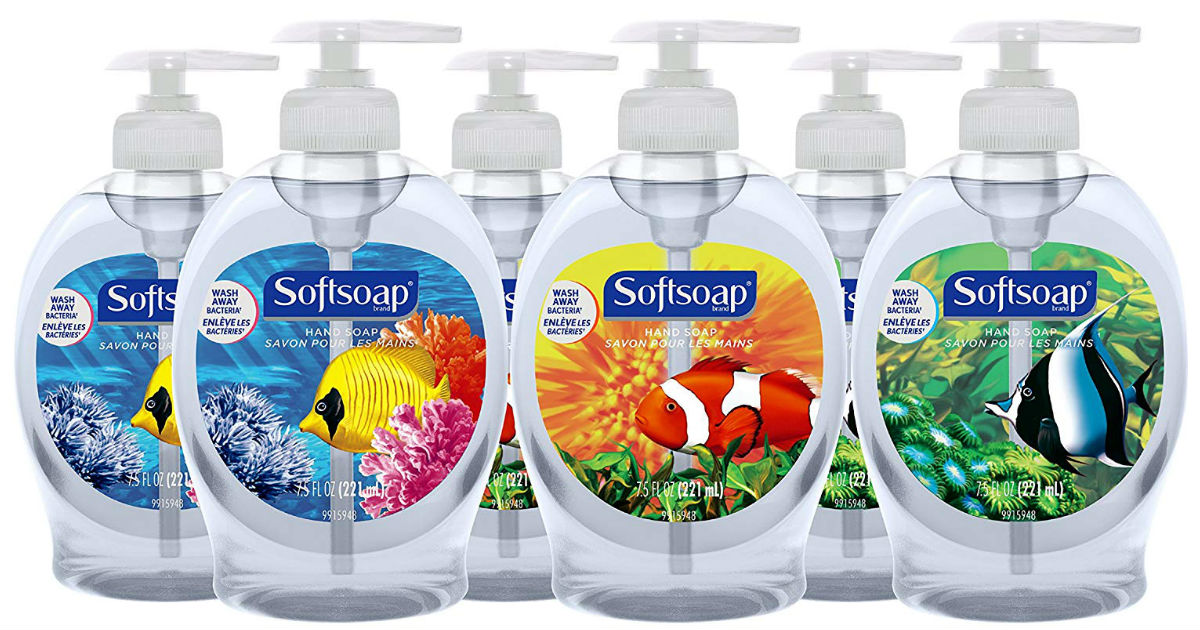 Softsoap Liquid Hand Soap 6-Pack ONLY $4.89 Shipped