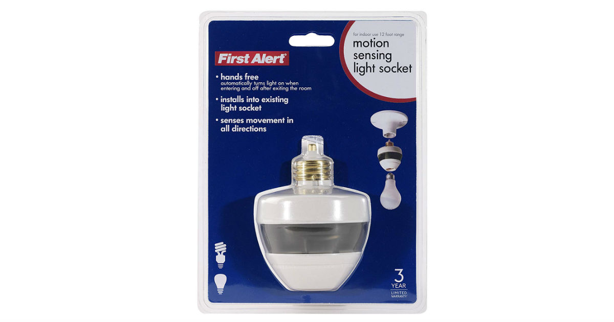 First Alert Motion Sensing Light ONLY $19.62 (Reg. $40)
