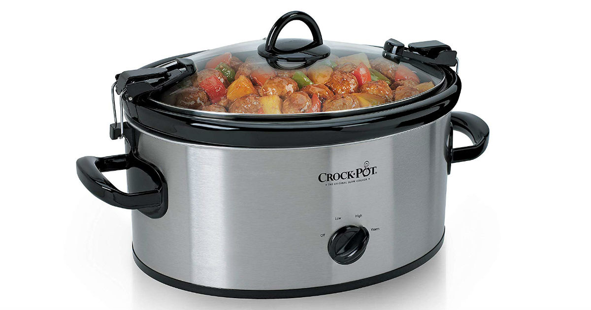 Crock Pot 6-Quart Slow Cooker ONLY $20.65 (Reg. $50)