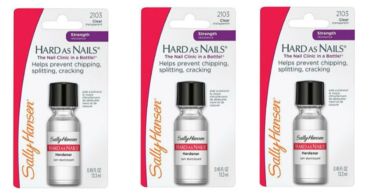 Sally Hansen Hard as Nails Only $0.99 at CVS (Reg. $3.99)