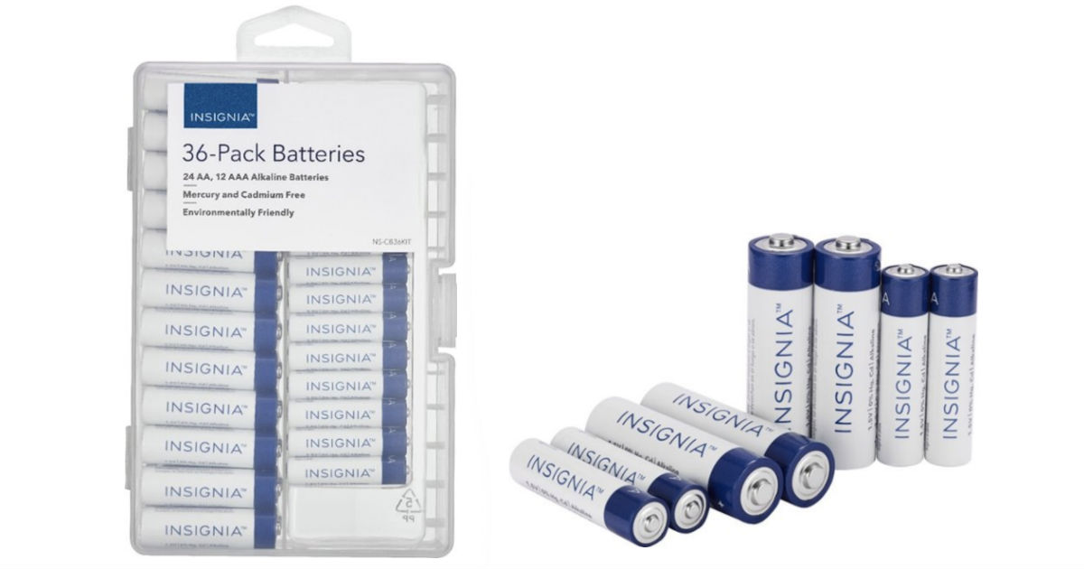 Insignia AA / AAA Batteries 36...